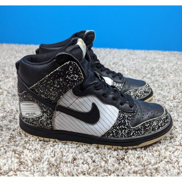 Nike Dunk Hi Premium BTS QS GS Notebook 2014 Youth Boys MISMATCH SIZE 5Y 5.5Y - Picture 1 of 11